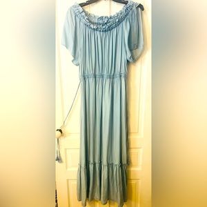 SOFT Chambray Maxi dress